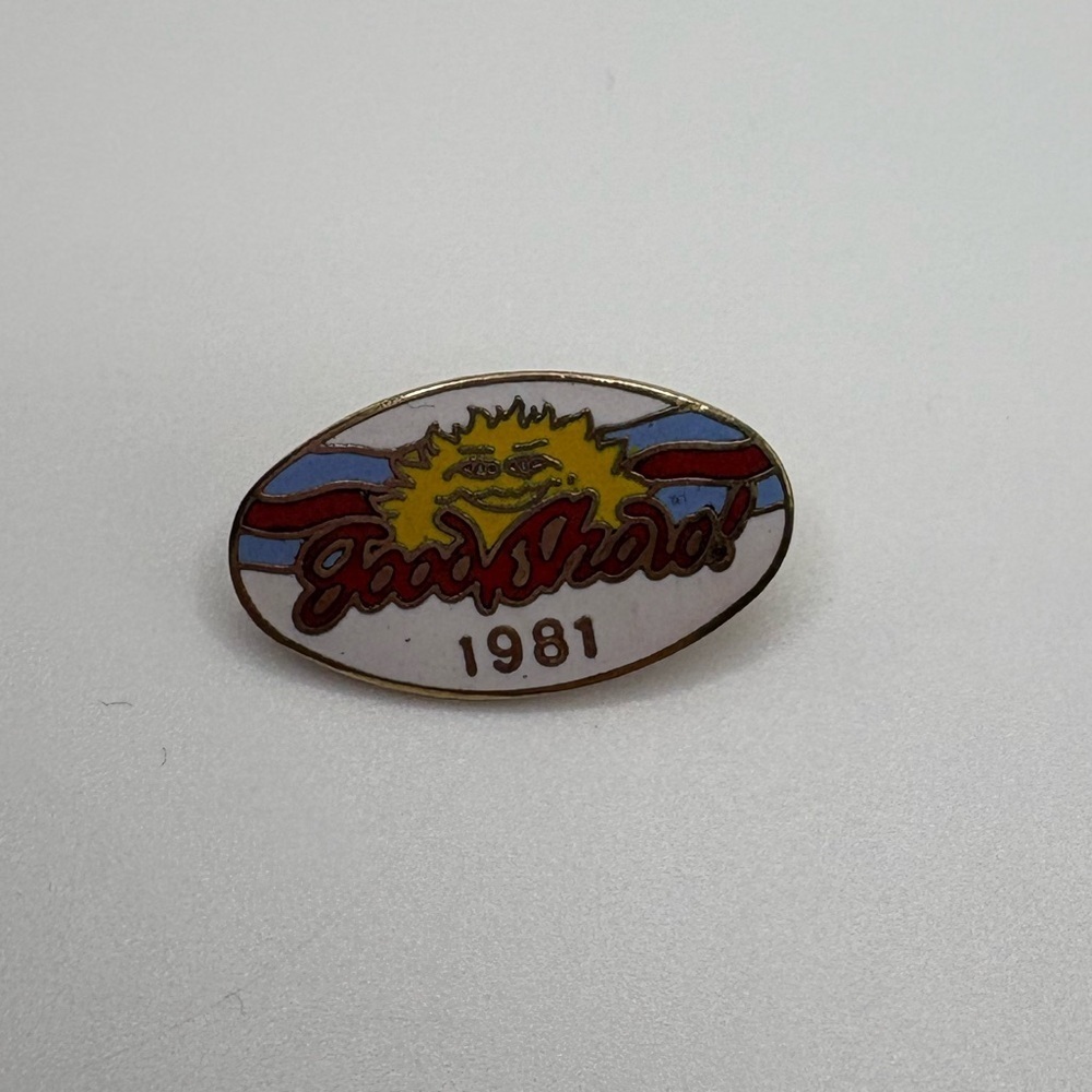 Vintage Goodshow 1981 Enamel Pin